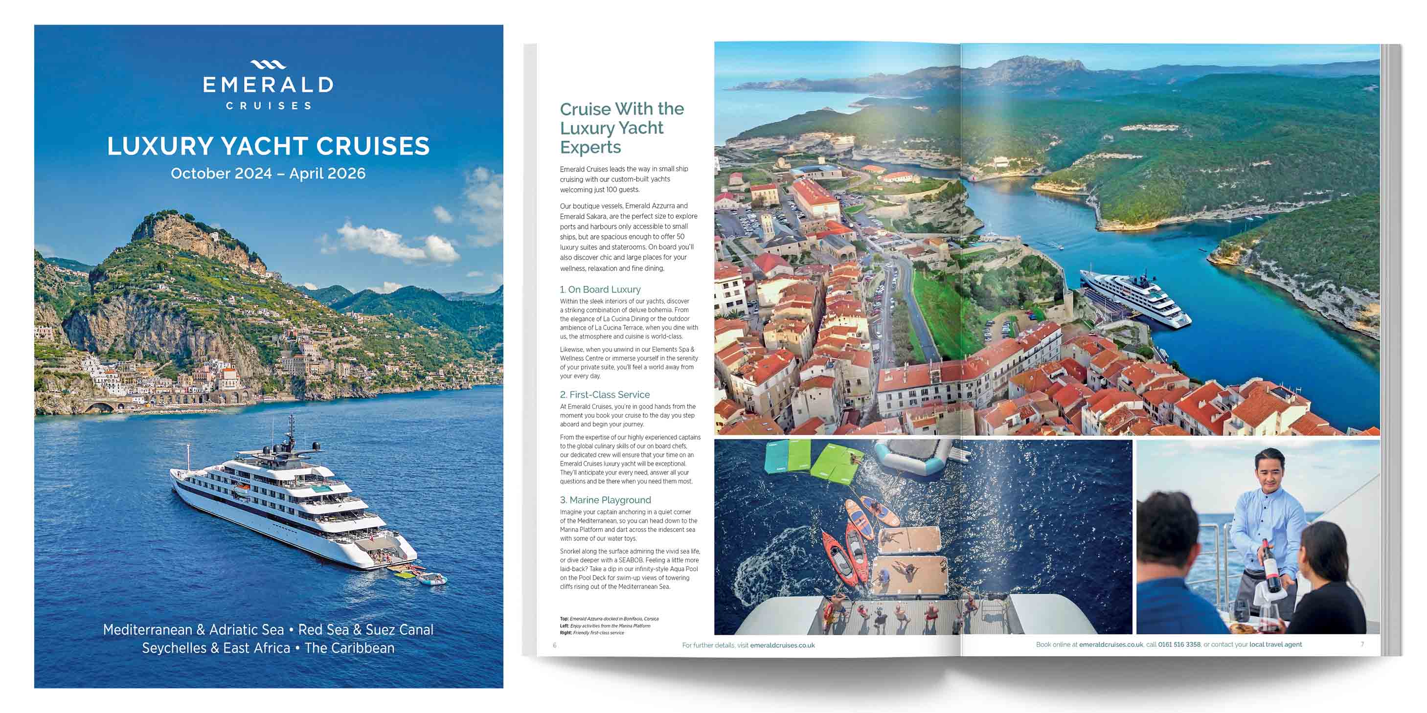 Luxury yacht cruises 2024 - 2026